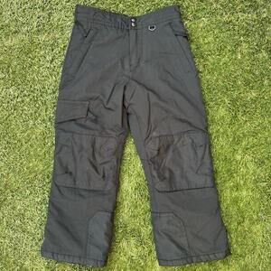 Slalom Kids Snow Pants Waterproof Insulated Ski Snowboard Adjustable Waist S 6/7